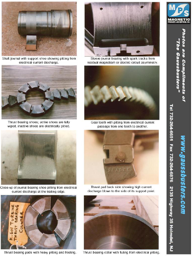 Shaft Current Damage Photos